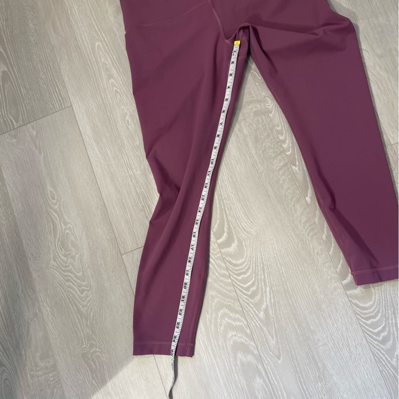 Lululemon Wunder Train High-Rise Tight 25” Plum Pink Purple size 12 - Picture 8 of 16